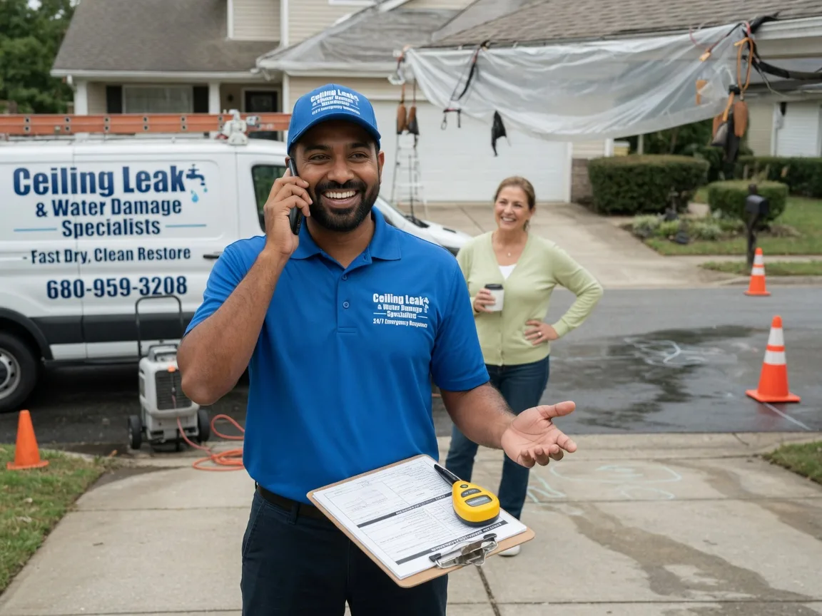Ceiling Leak Cleanup Leesville, SC FAQs